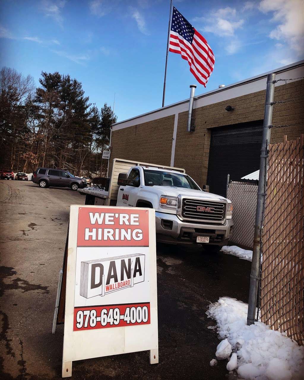 Dana Wallboard Supply Inc | 6 Cummings Rd, Tyngsborough, MA 01879, USA | Phone: (978) 649-4000