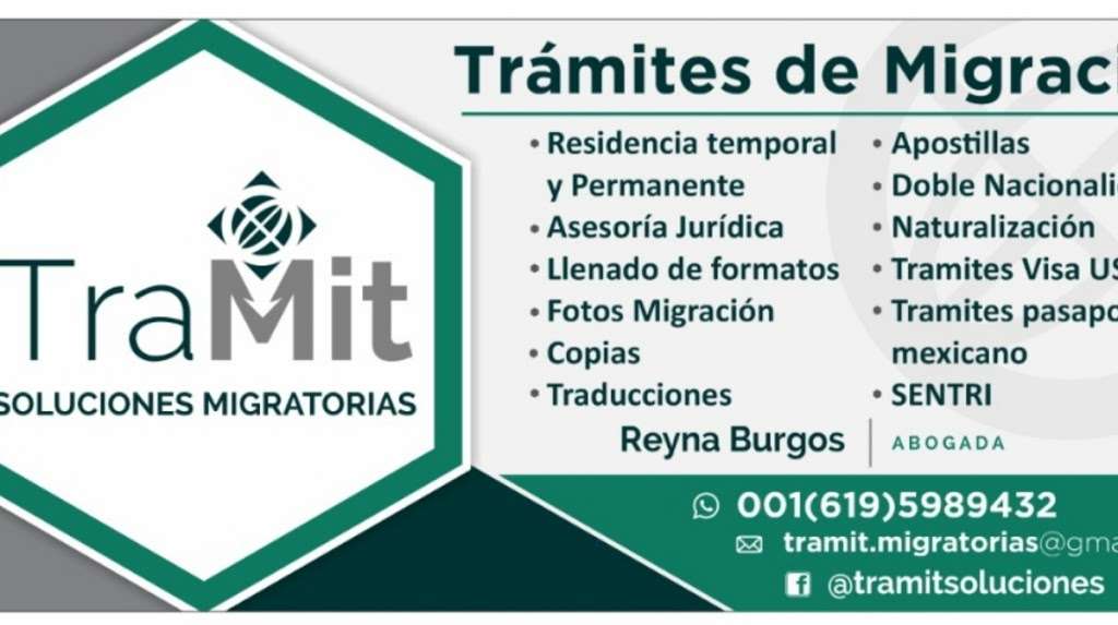 TraMit Soluciones Migratorias | int 3, Av de los Insurgentes 16500, Los Alamos, 22110 Tijuana, B.C., Mexico | Phone: 664 207 8991