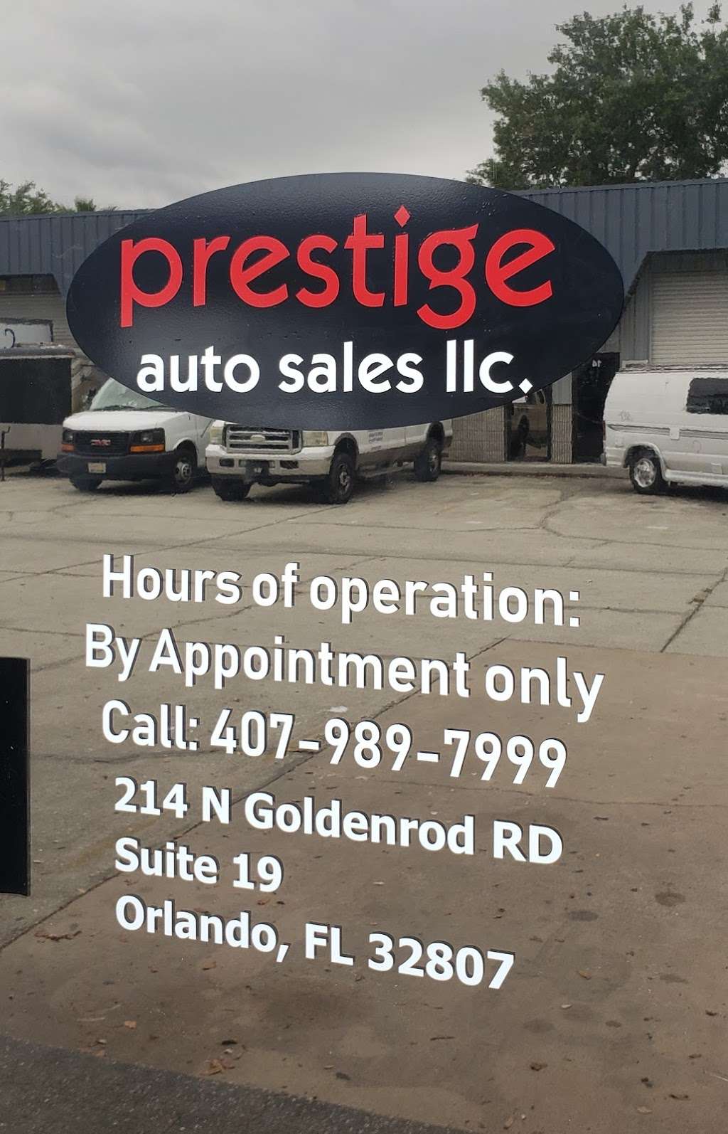 Prestige Auto Sales LLC. | 214 N Goldenrod Rd, Orlando, FL 32807, USA | Phone: (407) 989-7999