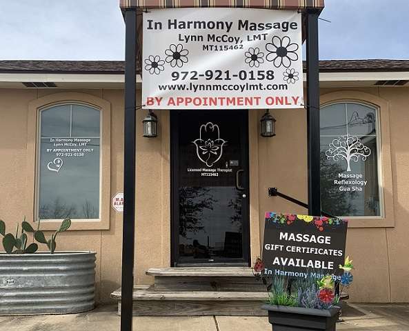 In Harmony Massage | 429 N State Hwy 342, Red Oak, TX 75154, USA | Phone: (972) 921-0158