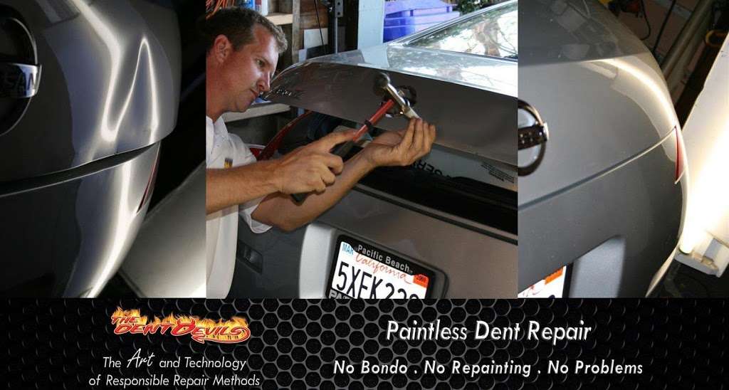 The Dent Devils Paintless Dent Removal - Auto Body & Paint Repai | 5644 Kearny Mesa Rd Suite J, San Diego, CA 92111, USA | Phone: (619) 726-6767
