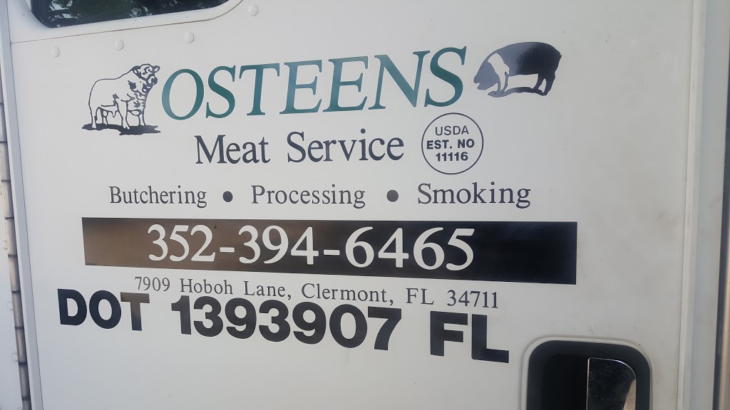 Osteens Meat Services Inc | 7909 Hoboh Ln, Clermont, FL 34714, USA | Phone: (352) 394-6465