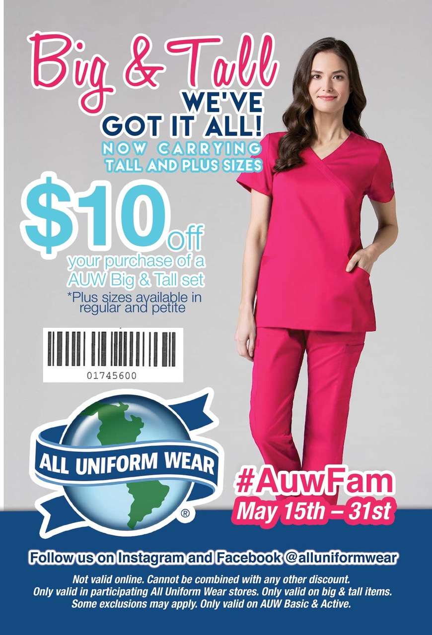 All Uniform Wear | 7900 NW 27th Ave f10, Miami, FL 33147, USA | Phone: (305) 691-8807