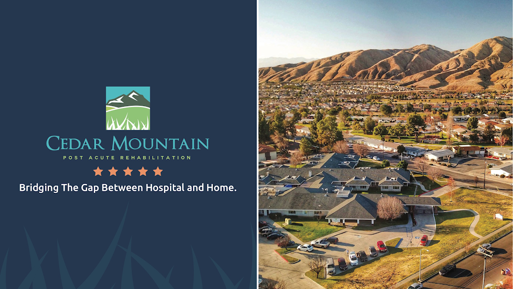 Cedar Mountain Post Acute | 11970 4th St, Yucaipa, CA 92399, USA | Phone: (909) 790-2273