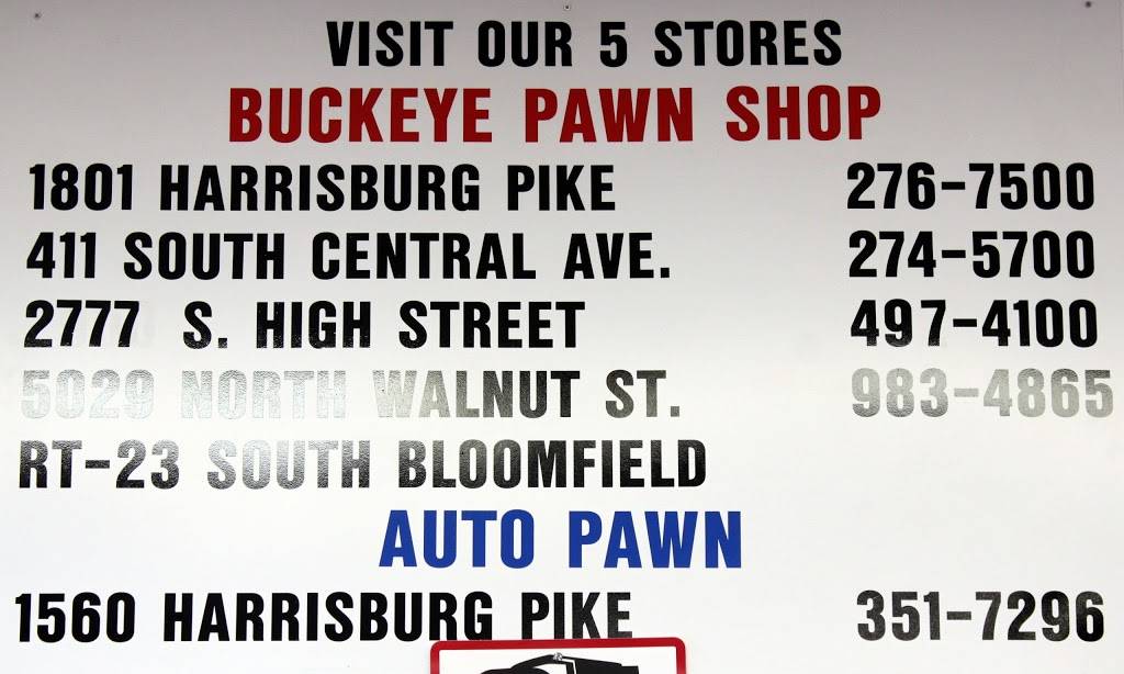 Buckeye Pawn Shop | 2777 S High St, Columbus, OH 43207, USA | Phone: (614) 497-4100