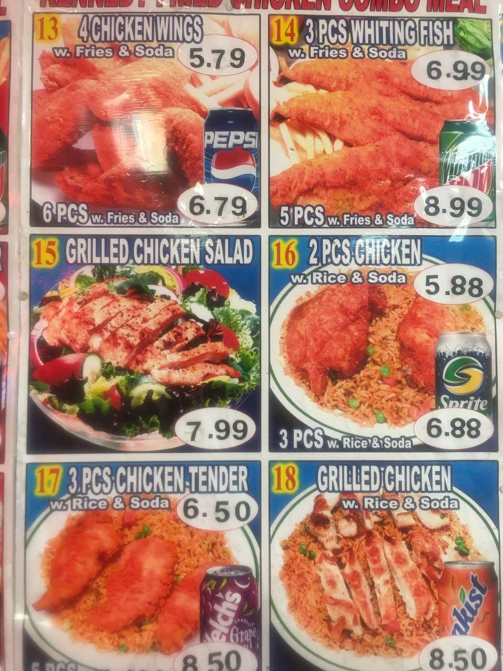 Kennedy Fried Chicken | 2638, 629 Hamilton St, Somerset, NJ 08873, USA | Phone: (732) 246-7995