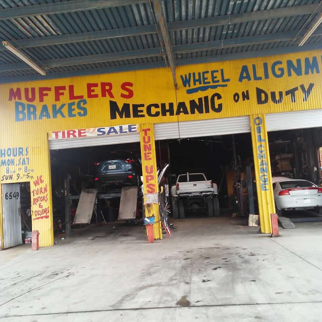 Hernandez Tire & Muffler | 6549 Enrique M. Barrera Pkwy, San Antonio, TX 78227, USA | Phone: (210) 673-3489