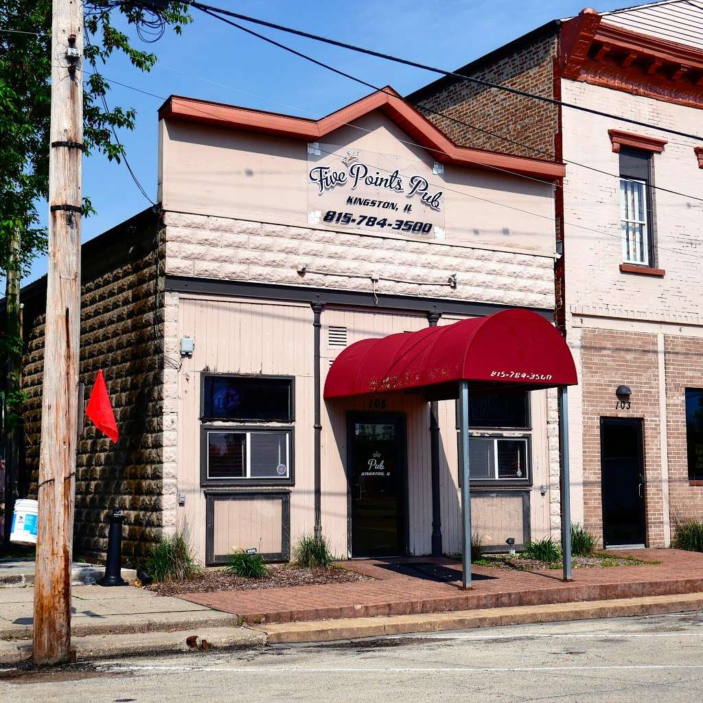 Five Points Pub | 105 Main St, Kingston, IL 60145, USA | Phone: (815) 784-3500