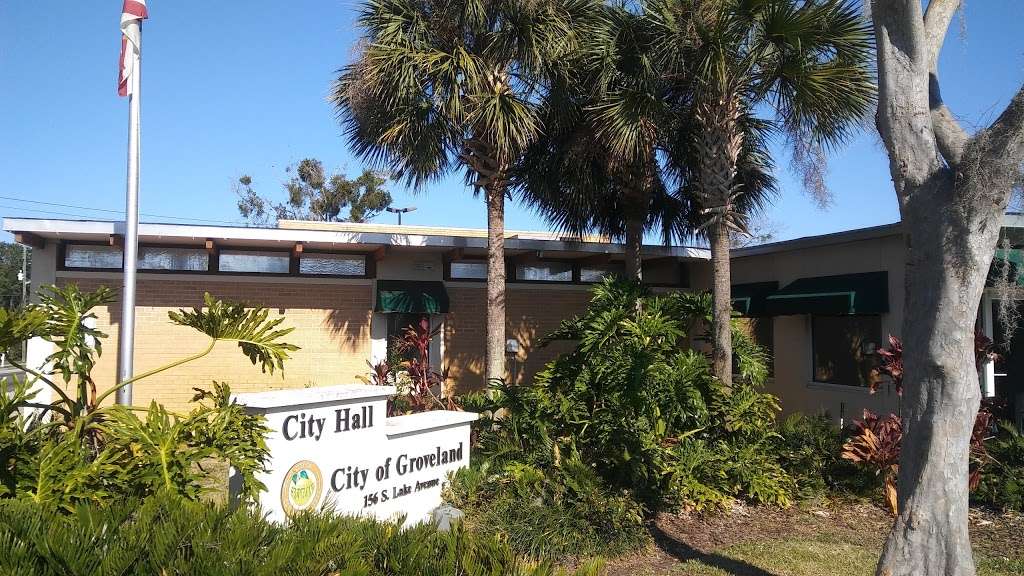 Groveland City Hall | 156 S Lake Ave, Groveland, FL 34736, USA | Phone: (352) 429-2141