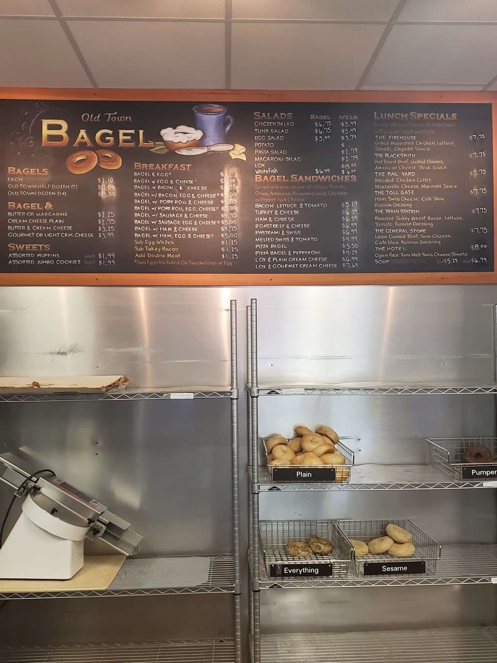 Old Town Bagel LLC | 617 Auburn Ave #200, Swedesboro, NJ 08085, USA | Phone: (856) 467-0467