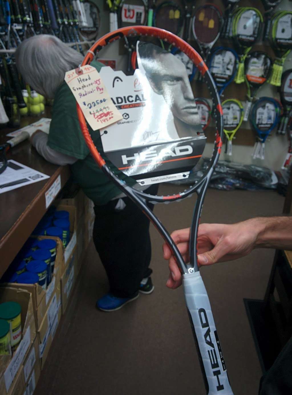 Hapwards Tennis Shop | 135 Weaver Ave, Bloomfield, NJ 07003, USA | Phone: (973) 748-2477