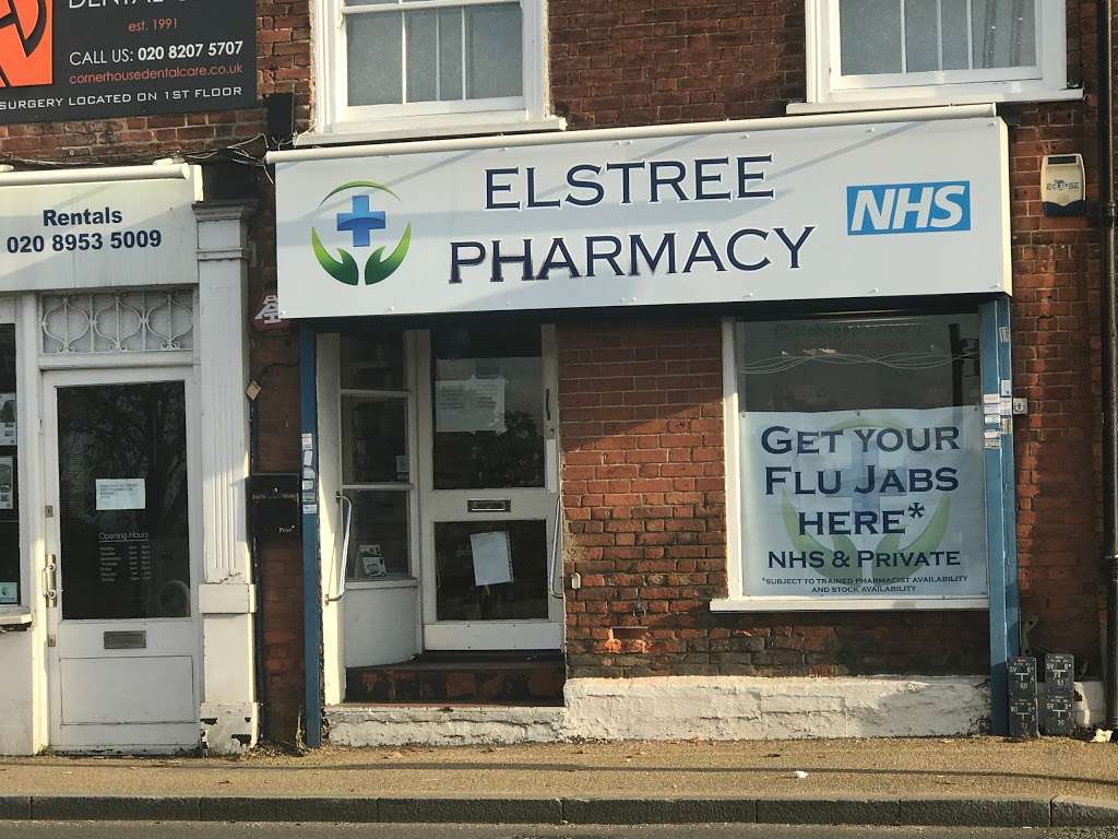 Elstree Pharmacy | The Corner Shop B, High St, Elstree WD6 3BY, UK | Phone: 020 8207 5925