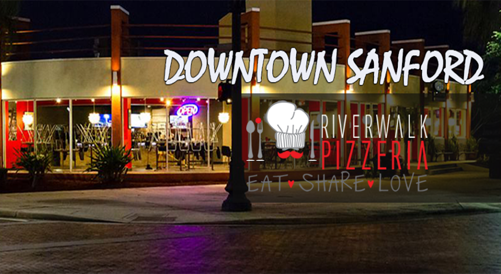 Riverwalk Pizzeria Downtown Sanford | 350 E Seminole Blvd, Sanford, FL 32771, USA | Phone: (407) 328-0018