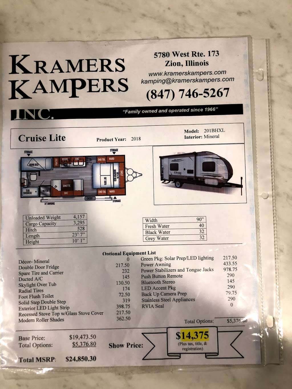 Kramers Kampers | 5780 IL-173, Zion, IL 60099 | Phone: (847) 746-5267