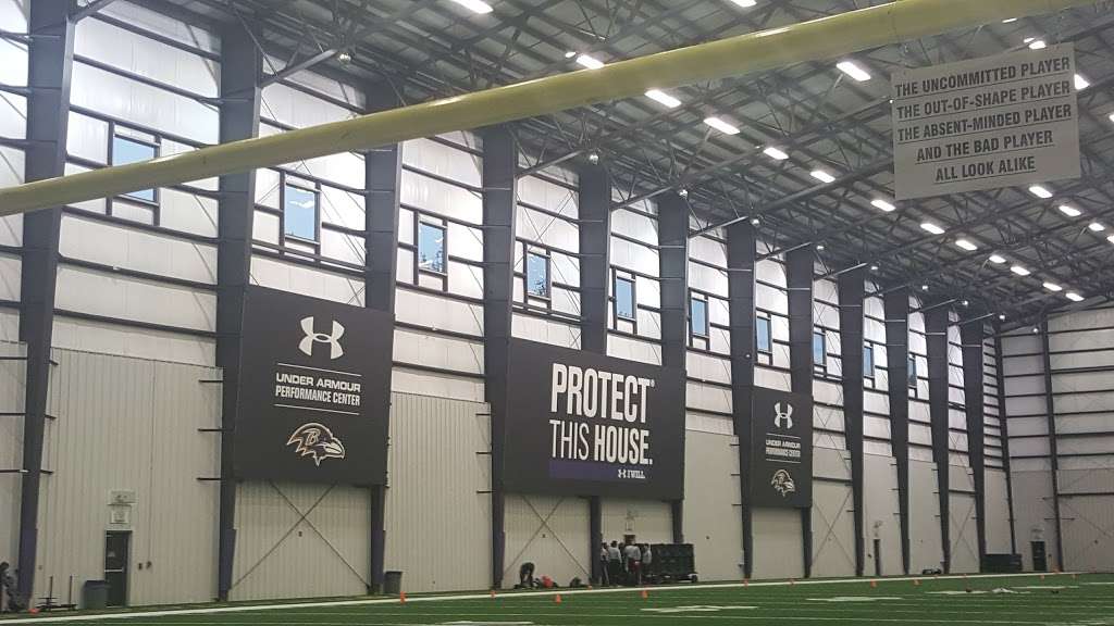 Under Armour Performance Center Baltimore Ravens | 1 Winning Drive, Owings Mills, MD 21117, USA | Phone: (410) 701-4000