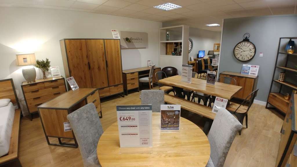 Oak Furnitureland | 1, Gallows Corner Retail Park, Colchester Rd, Romford RM3 0AD, UK | Phone: 01708 957109