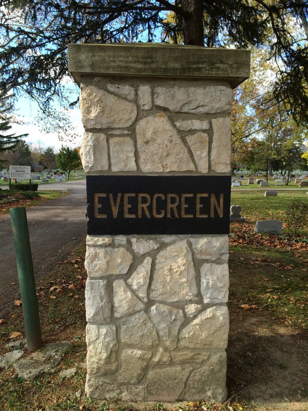 Evergreen Cemetery - Evergreen Monuments | 1401 Woodland Ave, Columbus, OH 43219, USA | Phone: (614) 252-9459