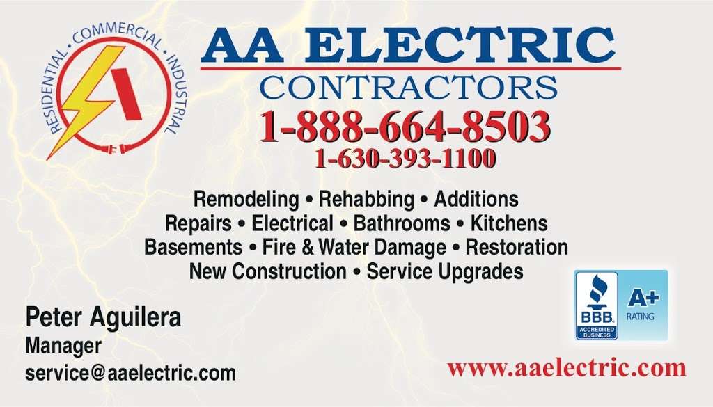 All A Electric and General Contractors | 847 Randall Rd #270, Elgin, IL 60123, USA | Phone: (847) 222-9597