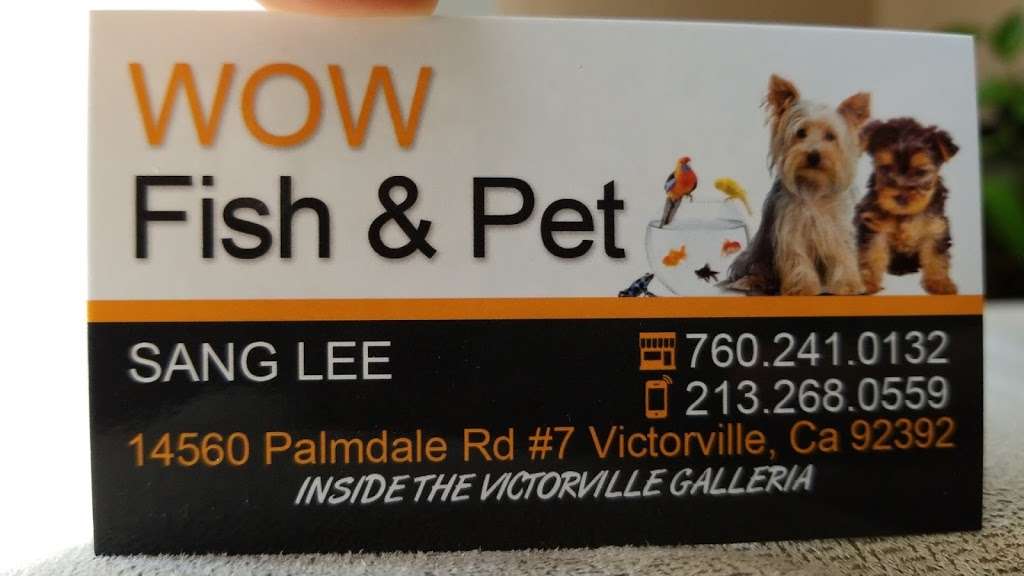 Wow Fish and Pet | 14560 Palmdale Rd, Victorville, CA 92392 | Phone: (760) 241-0132
