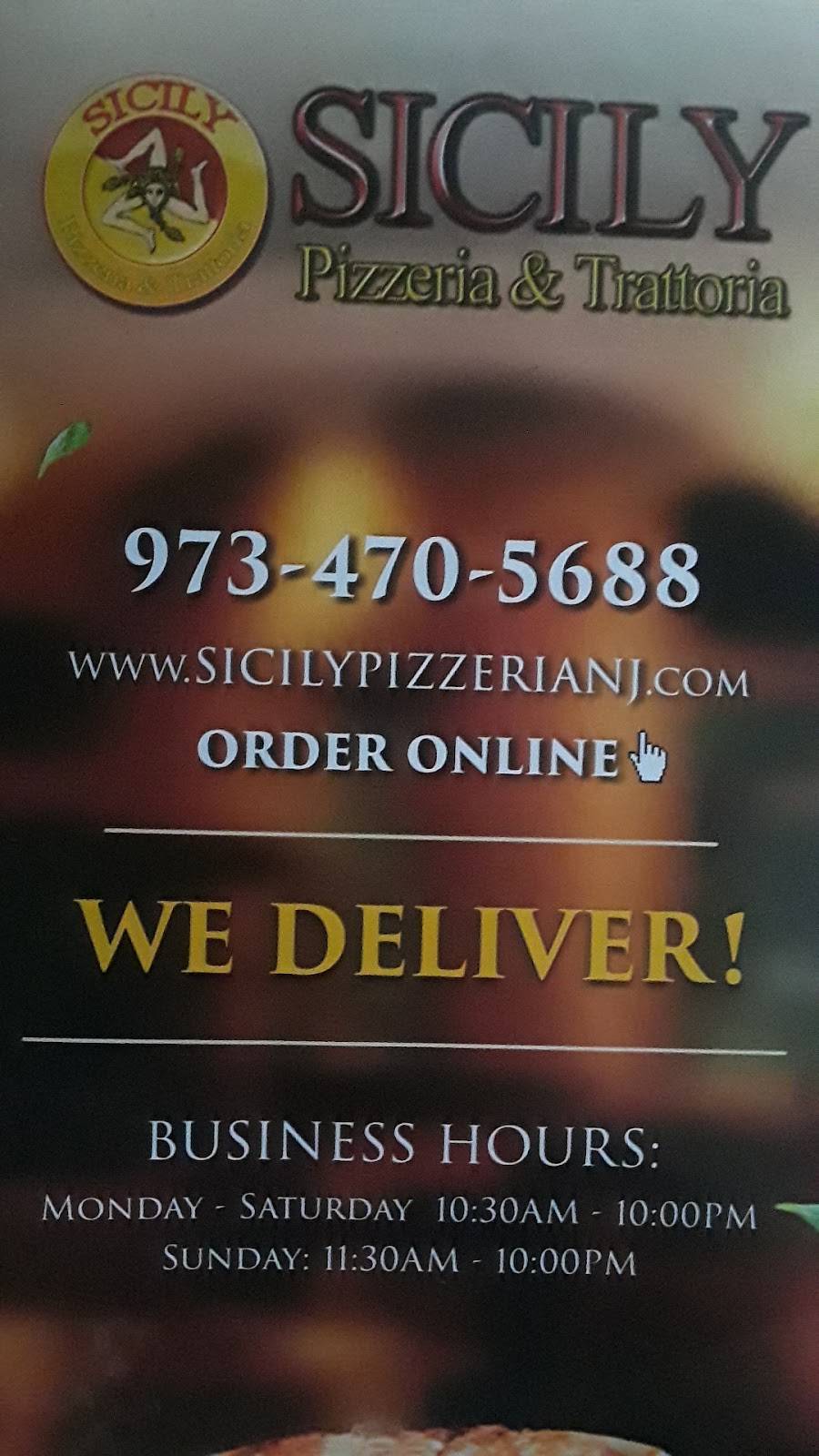 Sicily Pizzeria & Trattoria | 189 Passaic St, Garfield, NJ 07026, USA | Phone: (973) 470-5688