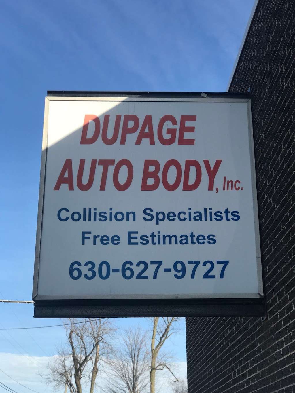 Dupage Auto Body Inc | 1005 N Rohlwing Rd, Lombard, IL 60148 | Phone: (630) 627-9727