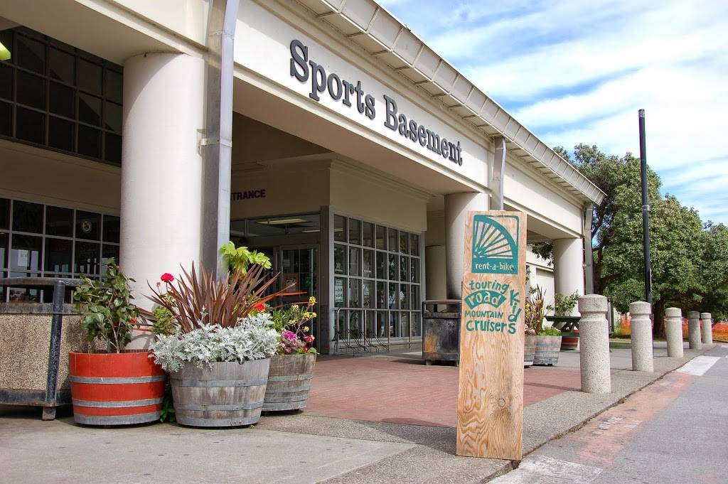 Sports Basement Presidio | 610 Old Mason St, San Francisco, CA 94129, USA | Phone: (415) 934-2900