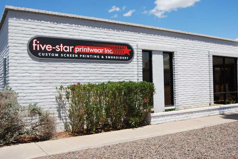 Five Star Printwear | 2540 E Magnolia St, Phoenix, AZ 85034, USA | Phone: (602) 264-6862