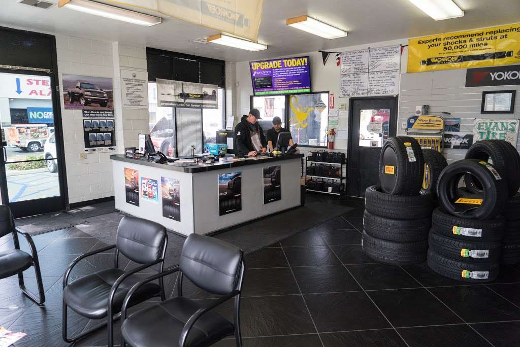 Evans Tire & Service Centers | 6690 Miramar Rd, San Diego, CA 92121, USA | Phone: (858) 535-8112