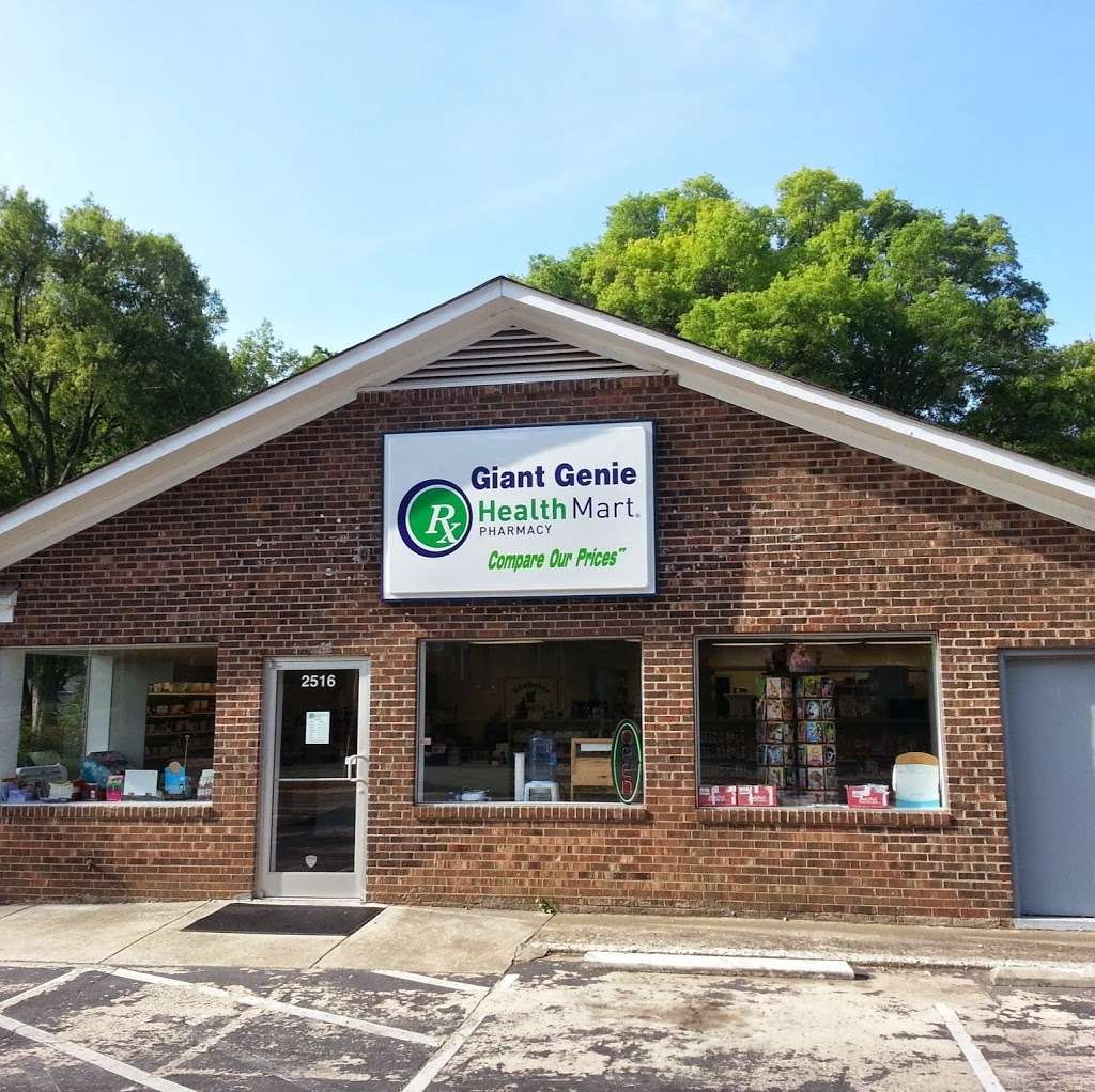 Giant Genie Pharmacy | 2516 Central Ave, Charlotte, NC 28205, USA | Phone: (704) 344-6494