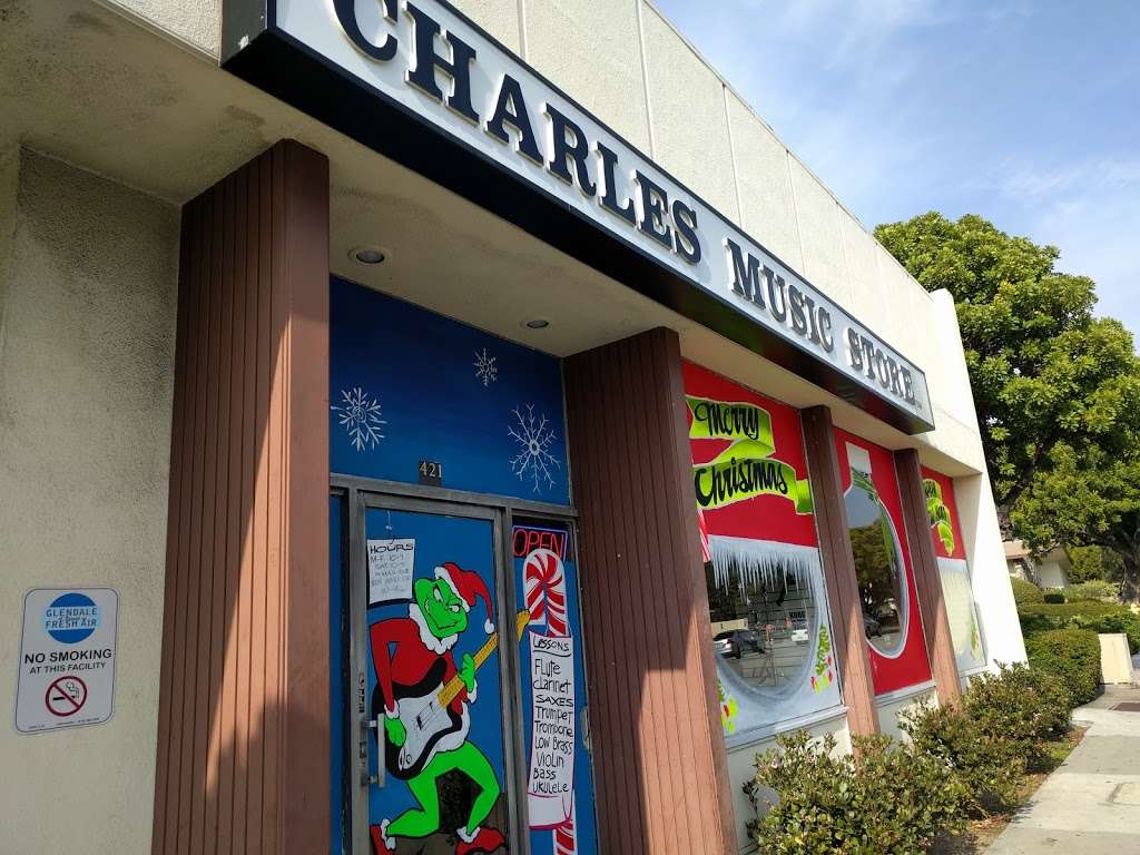 Charles Music Store & Studios | 421 N Glendale Ave, Glendale, CA 91206 | Phone: (818) 242-6597