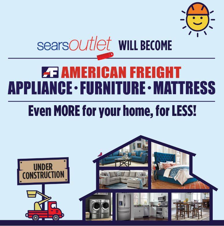 American Freight (Sears Outlet) - Appliance, Furniture, Mattress | 2805 SW 29th St, Oklahoma City, OK 73119, USA | Phone: (405) 681-2225