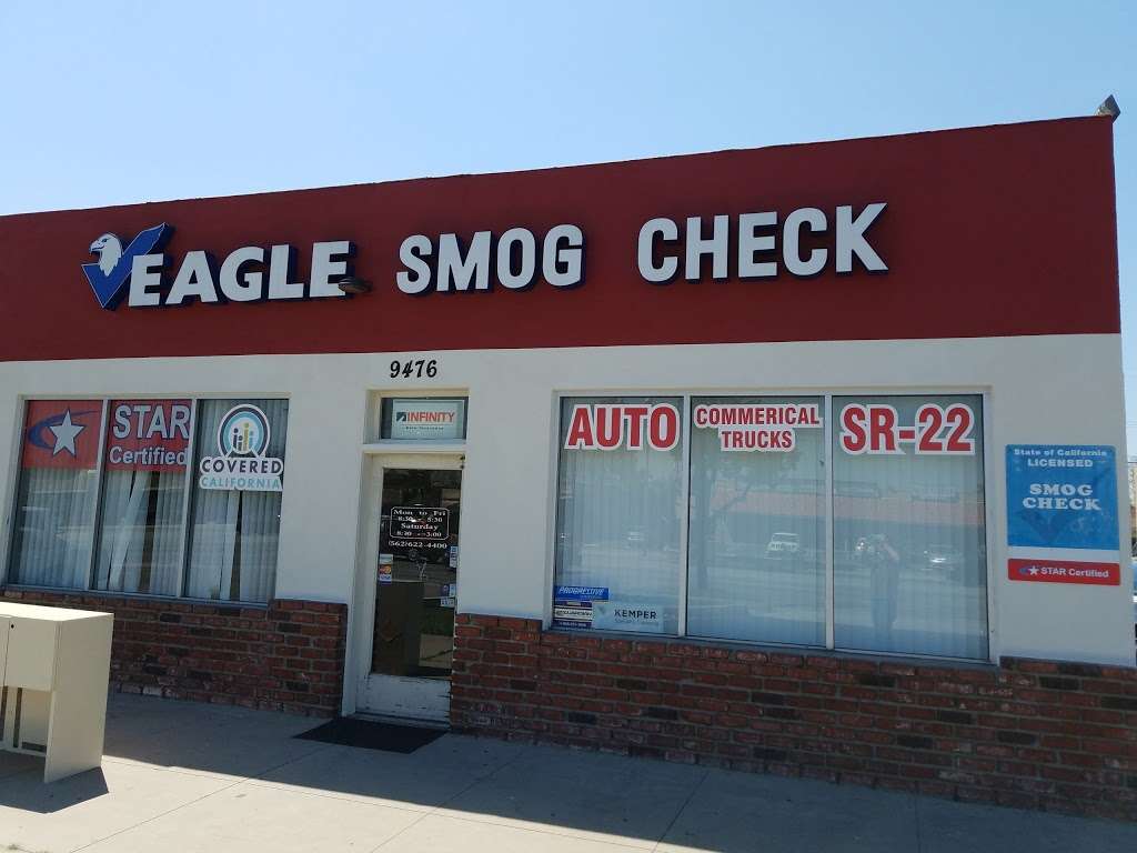 Eagle Smog Check | 9476 Telegraph Rd, Downey, CA 90240, USA | Phone: (562) 622-4400