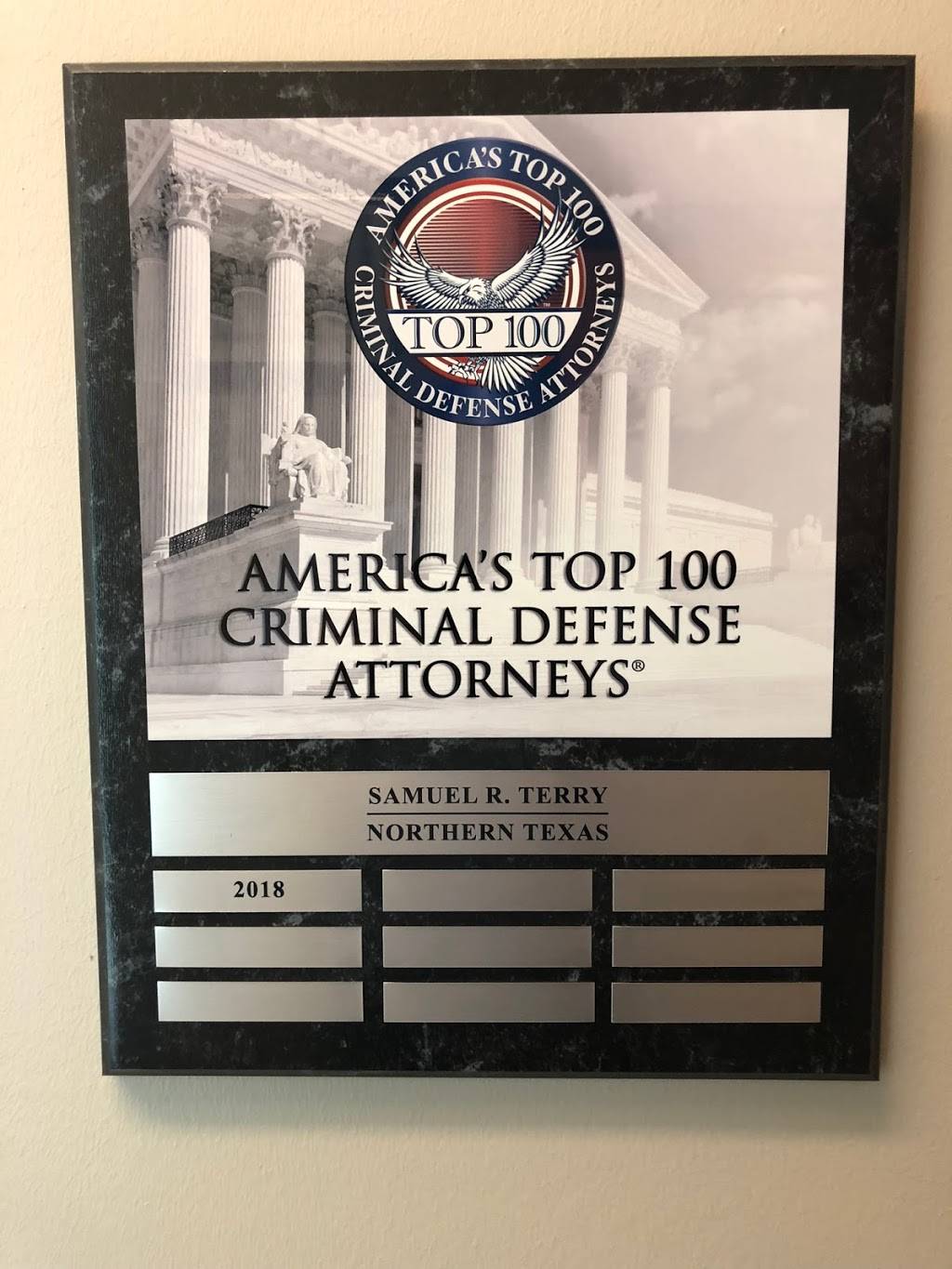 The Law Office of Samuel R. Terry, P.C. | 1209 E Belknap St, Fort Worth, TX 76102 | Phone: (817) 882-9977