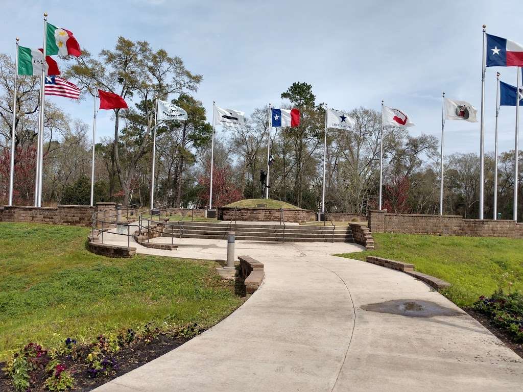 The Lone Star Monument & Historical Flag Park | Interstate 45 N, Conroe, TX 77301, USA | Phone: (936) 522-3842