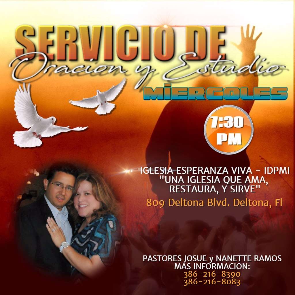 Iglesia de Dios Pentecostal, MI Esperanza Viva | 1049 E Normandy Blvd, Deltona, FL 32725, USA | Phone: (386) 216-8390