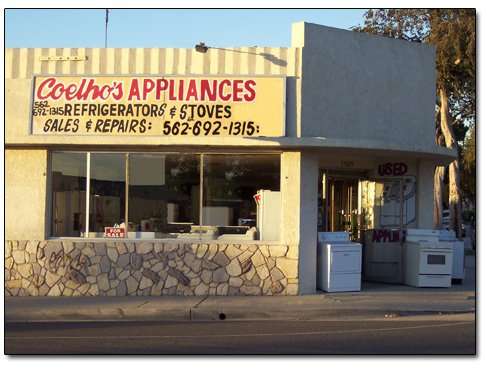 Coelhos Appliance | 11625 Hadley St, Whittier, CA 90601, USA | Phone: (562) 692-1315