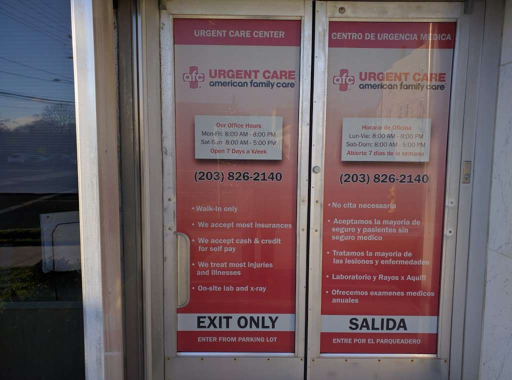 AFC Urgent Care Danbury | 2 Main St, Danbury, CT 06810, USA | Phone: (203) 826-2140