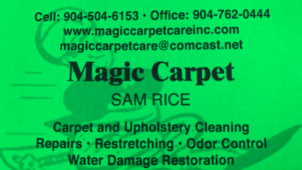 Magic Carpet Care Inc. | 2204 Hoffman St, Jacksonville, FL 32211 | Phone: (904) 990-5029