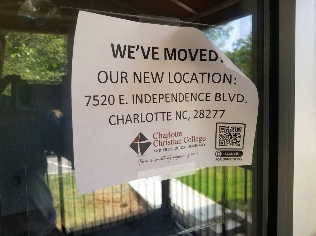 Charlotte Christian College and Theological Seminary | 7520 E Independence Blvd, Charlotte, NC 28227, USA | Phone: (704) 334-6882