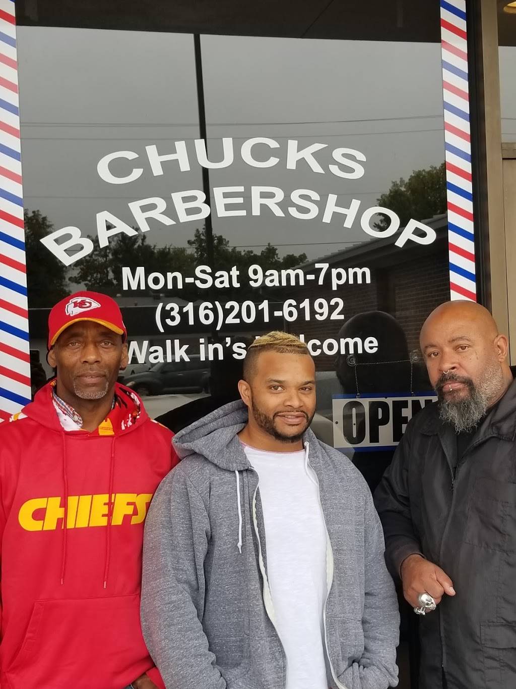 Chucks Barbershop | 2251 East 21st Street North suit#103, Wichita, KS 67214, USA | Phone: (316) 201-6192