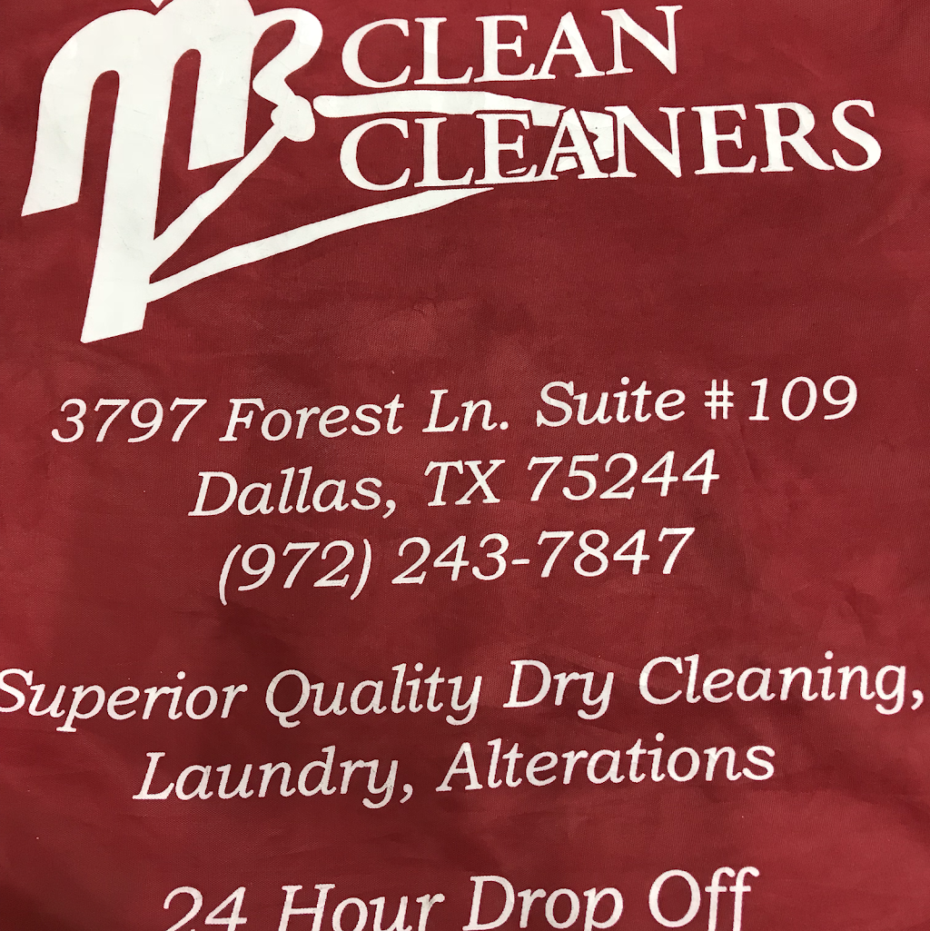 Mr Clean Cleaners | 3797 Forest Ln #109, Dallas, TX 75244, USA | Phone: (972) 243-7847