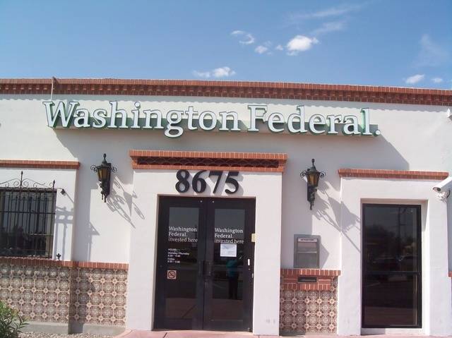 Washington Federal Bank | 8675 E Broadway Blvd, Tucson, AZ 85710, USA | Phone: (520) 296-3203