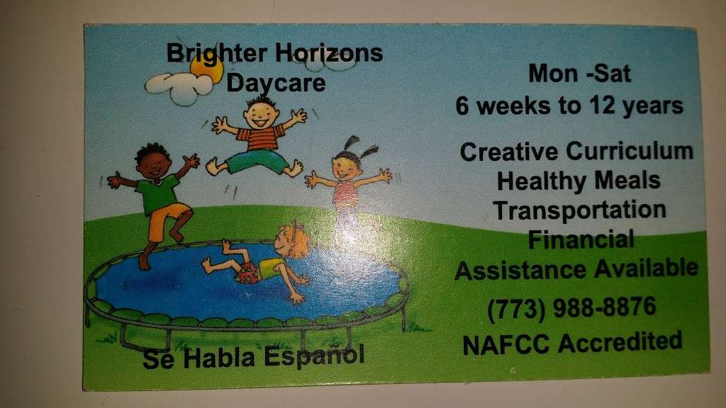 Brighter Horizons Daycare | 13513 S Brandon Ave, Chicago, IL 60633, USA | Phone: (773) 988-8876