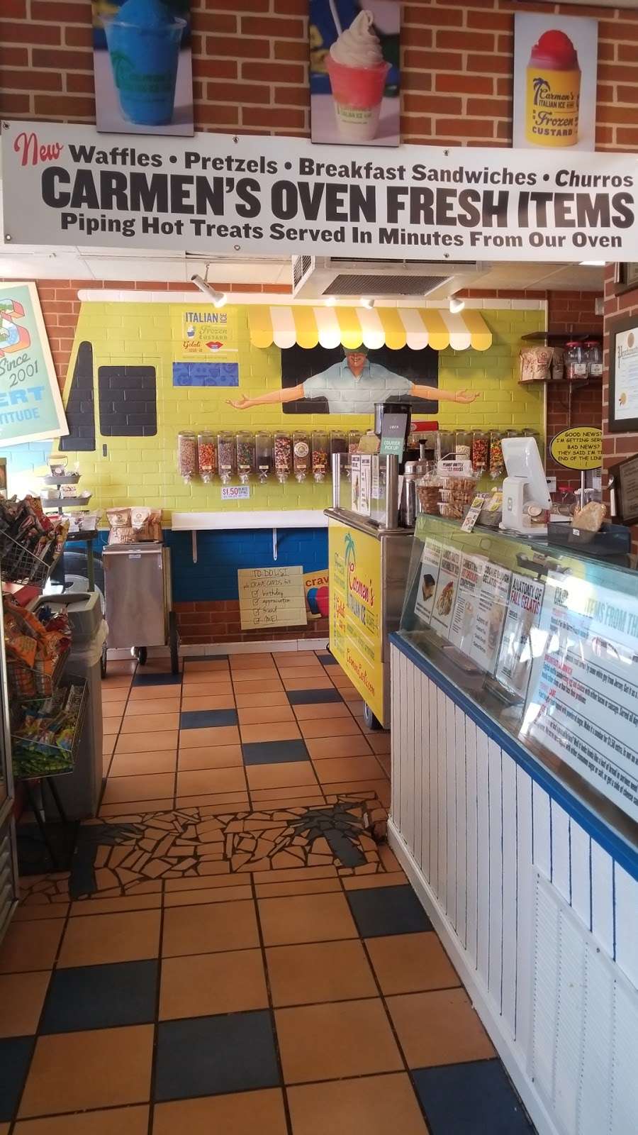 Carmens Italian Ice | 1115 Nelson St, Rockville, MD 20850 | Phone: (301) 545-1154