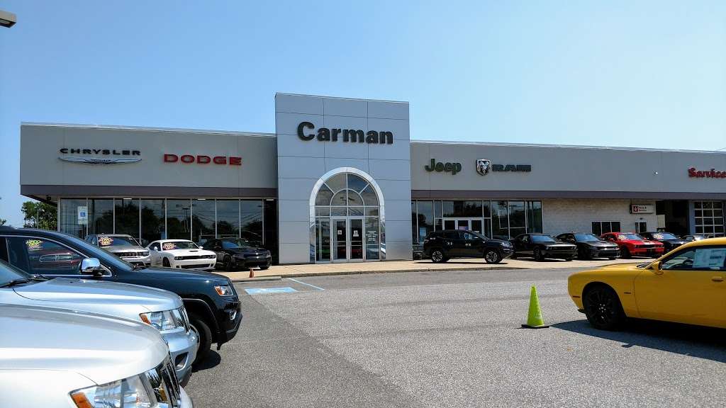 Carman Chrysler Jeep Dodge | 196 S Dupont Hwy, New Castle, DE 19720, USA | Phone: (302) 323-1666