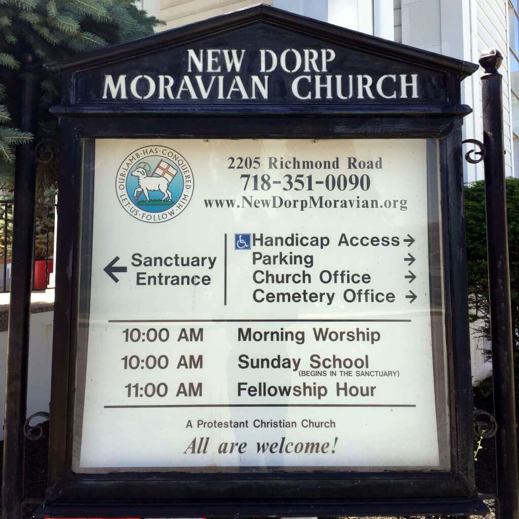 New Dorp Moravian Church | 2205 Richmond Rd, Staten Island, NY 10306, USA | Phone: (718) 351-0090