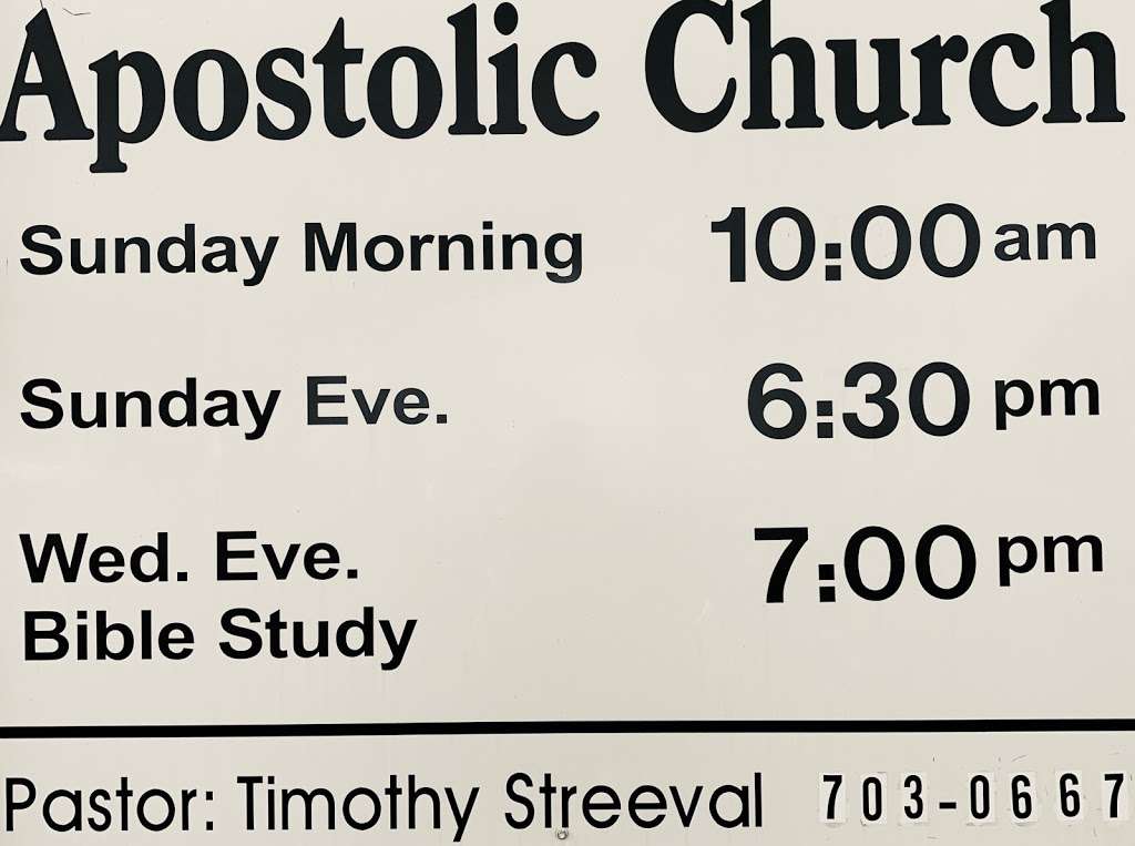 Apostolic Church-Jesus Christ | 488 Center St, Columbus, IN 47201, USA | Phone: (812) 372-2565