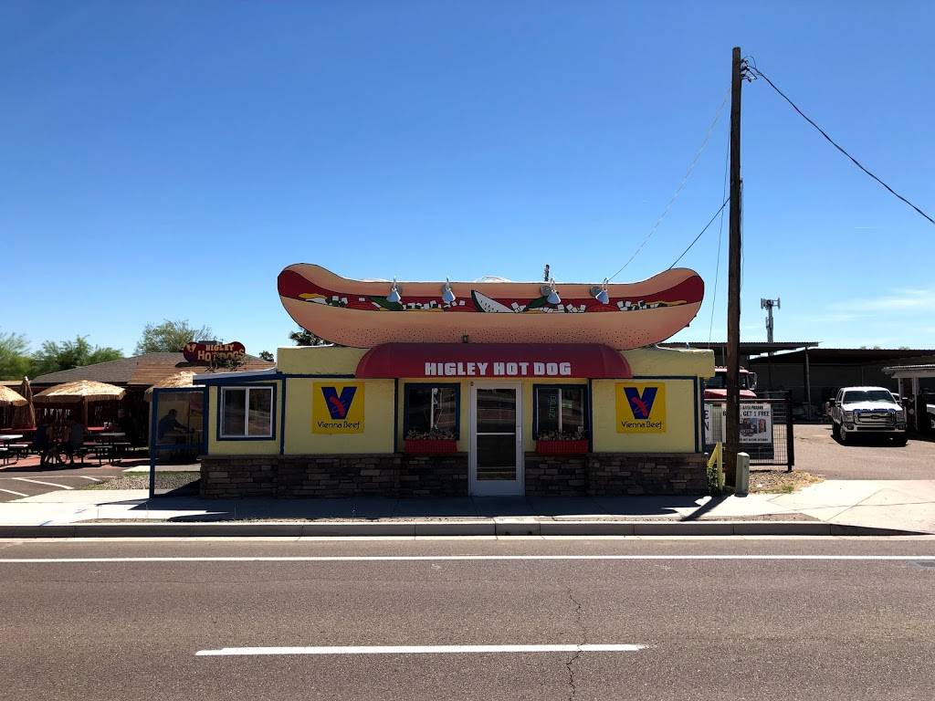 Higley Hot Dog | 3105 E Williams Field Rd, Gilbert, AZ 85295, USA | Phone: (480) 988-3133