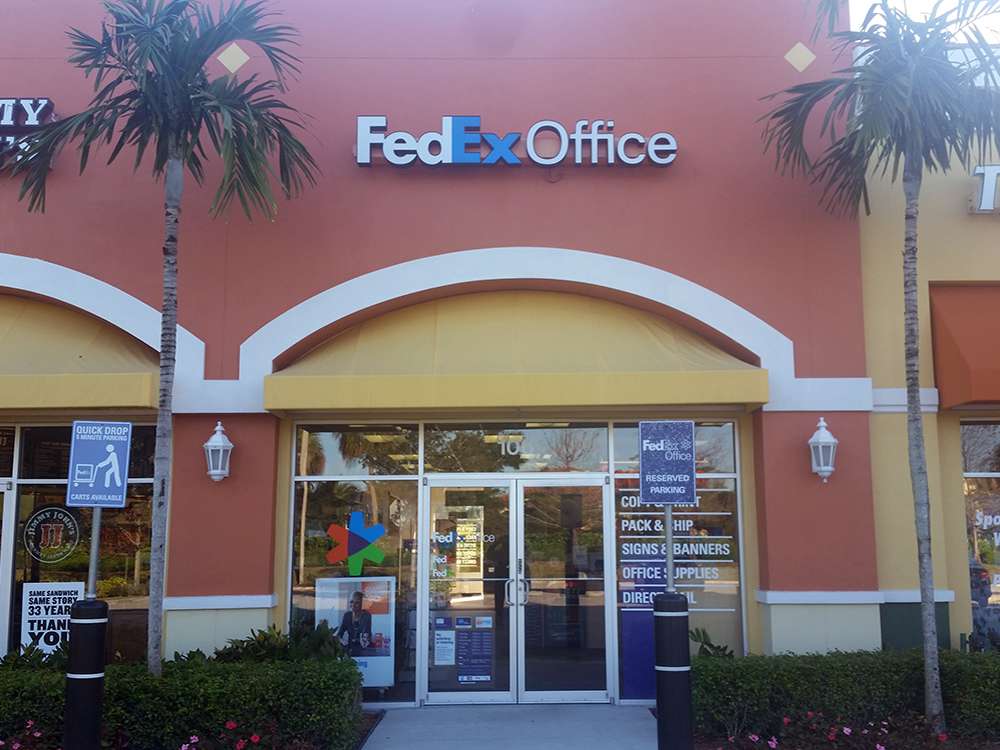 FedEx Office Print & Ship Center | 155 FL-7 Suite 106, Royal Palm Beach, FL 33414, USA | Phone: (561) 333-1058