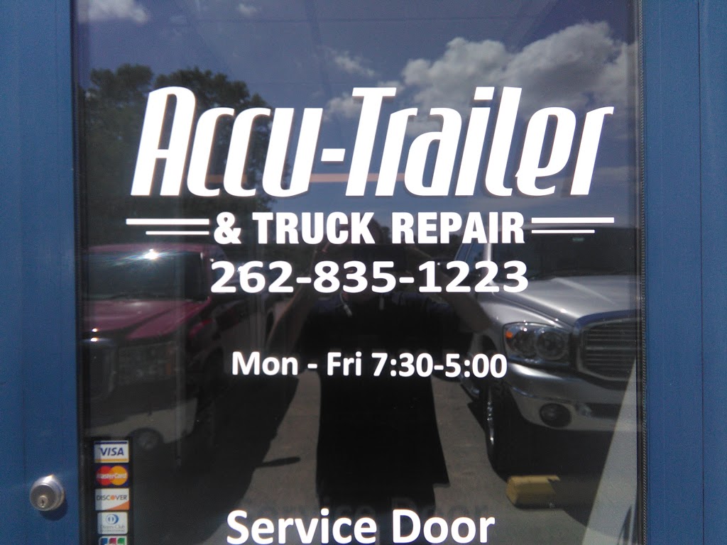 Accu-Trailer & Truck Repair | 2921 W Frontage Rd, Franksville, WI 53126, USA | Phone: (262) 835-1223